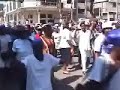 Pro democracy demonstration Haiti December 2003