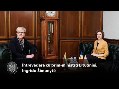 The Head of State met with Lithuanian Prime Minister Ingrida Šimonytė