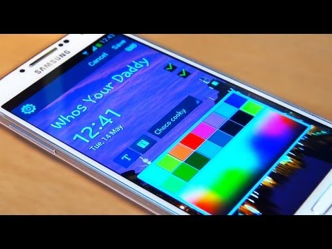 how to change home screen on galaxy s4