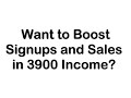 3900 Income: How To Promote Your Site