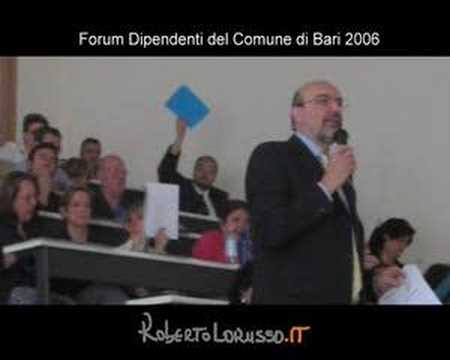 I Forum del Personale del Comune di Bari