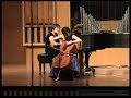 Sifei Wen, violoncello, D. Popper, Dance of the Elves