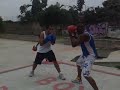Luta pela Vida 24/12/09 - Sparring - Rapadura e Julio 1