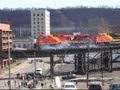 UNSTOPPABLE Sparks Flying at Stanton Curve (Bellaire, OH)