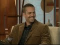 paul was in this show to talk about his new movie into the blue