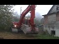 Offloading a Hitachi EX 200 Excavator Offloading a Hitachi EX 200 Excavator