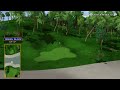 Golden Tee Great Shot on Tahiti Cove!