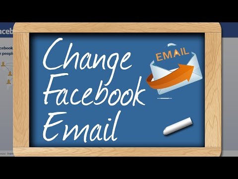 how to change your primary email on facebook