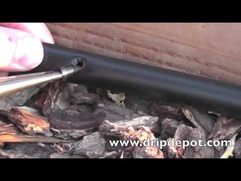 how to fix a leak in drip irrigation