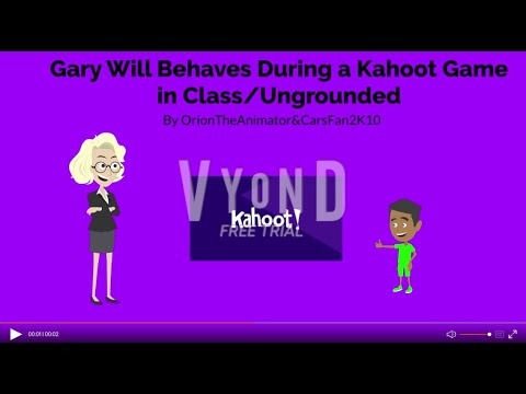 Gary Will Behaves During a Kahoot Game in Class/Ungrounded