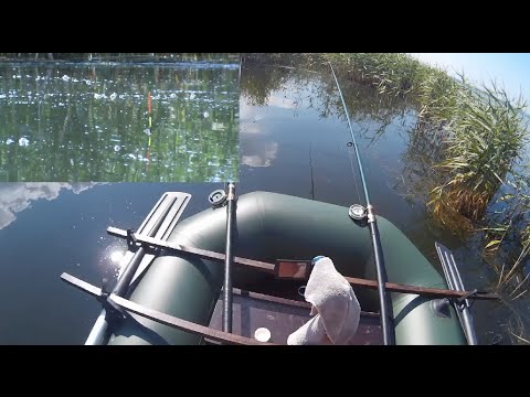 видео ловля сазана с лодки видео ловля сазана с лодки