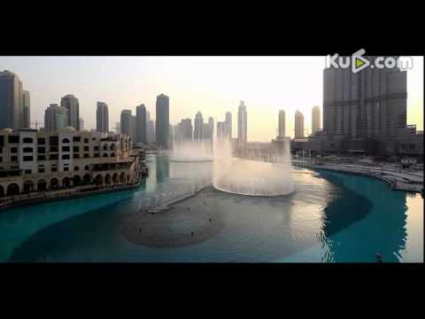 迪拜世界上最美的喷泉(视频)
