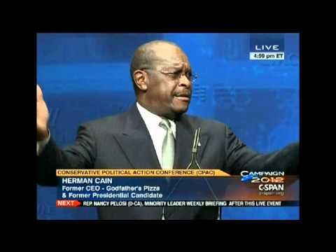 Herman Cain Speech at CPAC 2012