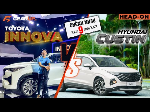 So sánh Toyota Innova 2023 và Hyundai Custin: Đại chiến MPV Nhật Hàn | GU Head-on
