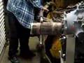 Spinning a Pratt & Whitney 4360 by hand