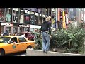 Times Square Backflip