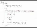 Edexcel C3 June 2006 Q8(b) Edexcel C3 June 2006 Q8(b)