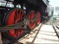 Czechoslovakian steam-engine in Budapest