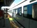 SS8 0191 hauls T100(Jiulong-Shanghai) through train passing through Tai Wai Railway Station