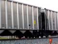 BNSF 5746 and 5600 lead a TXUX up 1.5 percent Mcelhany Hill.