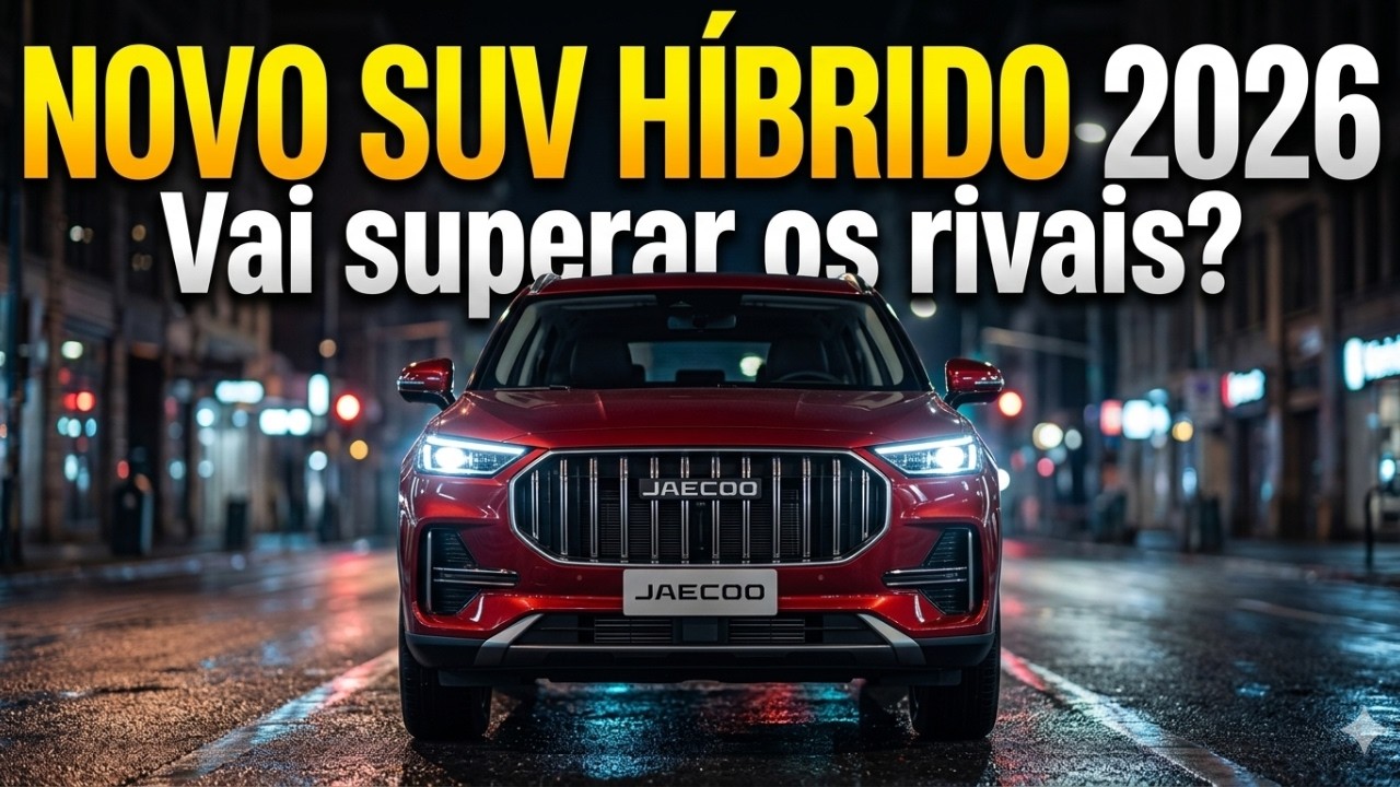 JAECOO 5 Chega ao Brasil com Versão Híbrida e Elétrica para Enfrentar T-Cross, Creta e Tracker