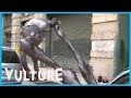 Street Art: Joshua Allen Harris' Inflatable Bag Monsters