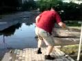Parkour Kid Fail - fail, fat, jump, parkour, painful, funny