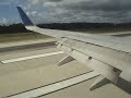 Continental Airlines Boeing 737-824 landing