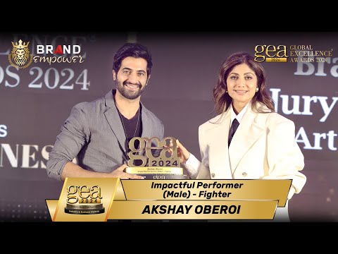 Akshay Oberoi wins GEA 2024 | Global Excellence Awards 2024 by Brand Empower