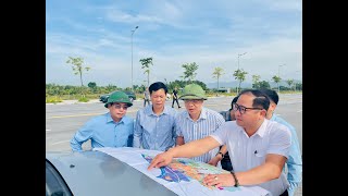 Đồng chí Nguyễn Văn Hồi, Ủy viên BTV, Trưởng Ban Dân vận Tỉnh ủy, Chủ tịch UB MTTQ tỉnh làm việc với thành phố Uông Bí