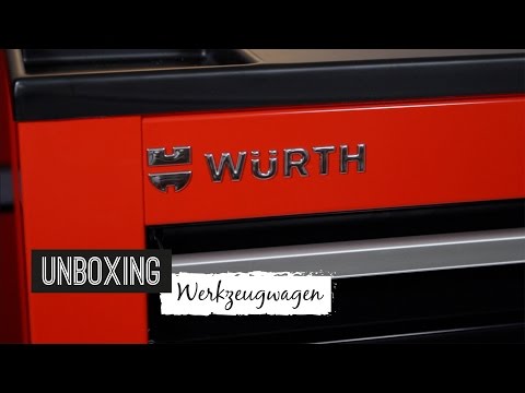 Unboxing Würth Werkzeugwagen Zebra S7 131-teilig