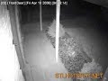 Surveillance Camera shake Earthquake St Saint Louis 2