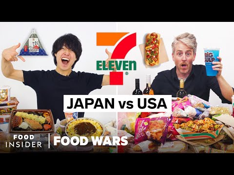 All The Differences Between American And Japanese 7-Eleven | Food Wars | Food Insider