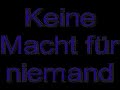 Ton Steine Scherben - Keine Macht F�r Niemand