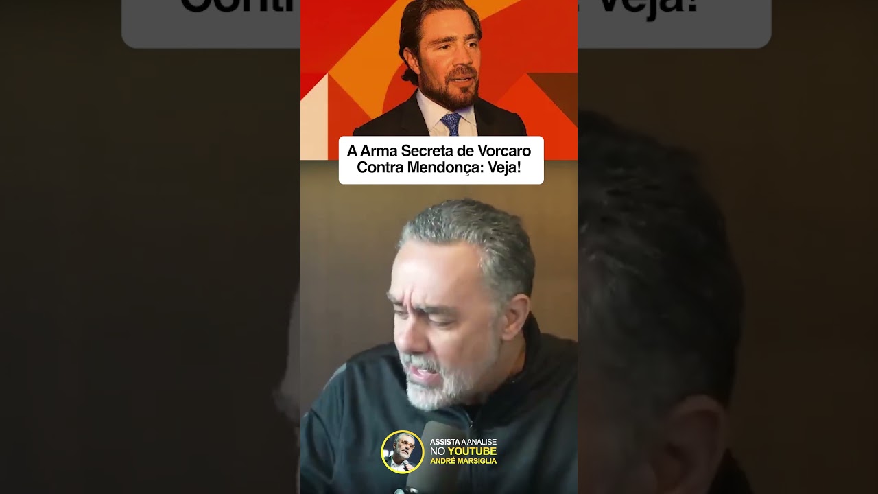 🚨 A Arma Secreta de Vorcaro Contra Mendonça  Veja!