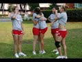 American Cheer Flyers cheerleaders 2005 WORLDS practice
