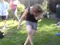 Me kicking myself in the head!