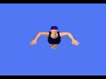 Breast stroke animation