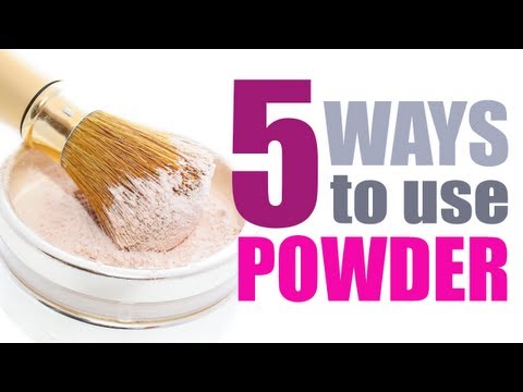 how to apply translucent powder