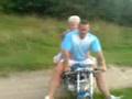 My Nan on a midi moto.