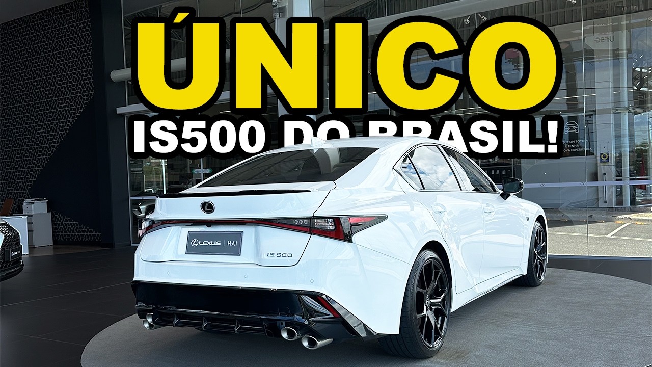 O ÚNICO LEXUS IS500 PERFORMANCE do BRASIL!