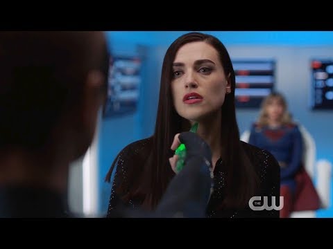 Supergirl 5x19 Lena protects Kara, Brainy stops Leviathan and Rama Khan