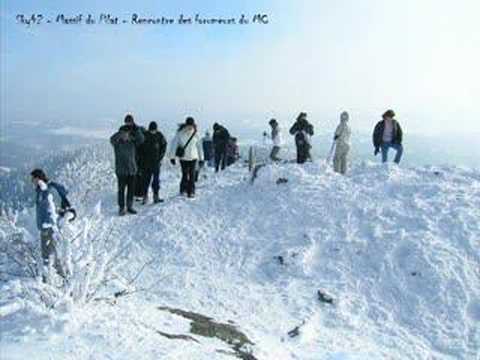 Hiver dans le Massif Central