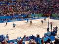 Matchball im Olympischen Finale