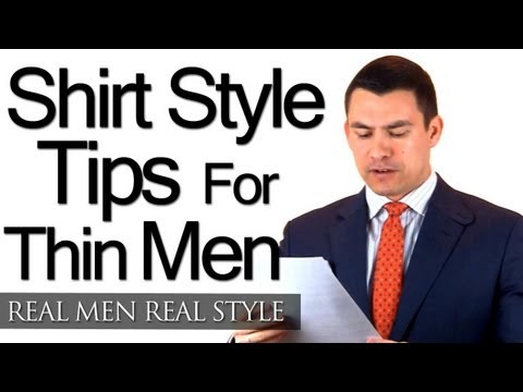how to fit men's dress shirts
