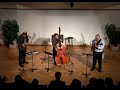 aaron miller faculty jazz bass recital. brent jensen sax, jamie findlay gtr, aaron miller bass. arr. findlay