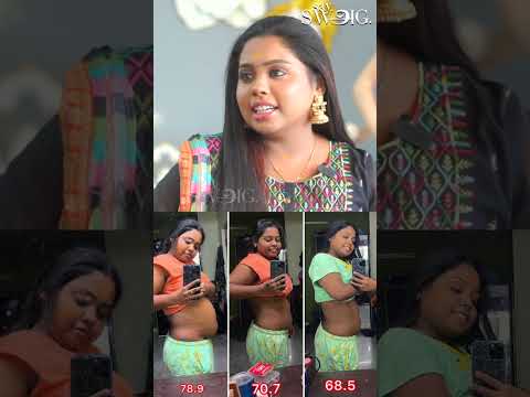 50 Days-ல 11 Kgs Weight Loss பண்ணது இப்படி தான்! - Makeup Artist Sridevi Reveals | #shorts