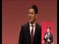 David Miliband's speech to Labour Party Conference 2010