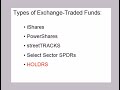 An Introduction to Exchange Traded  Funds  (ETFs)