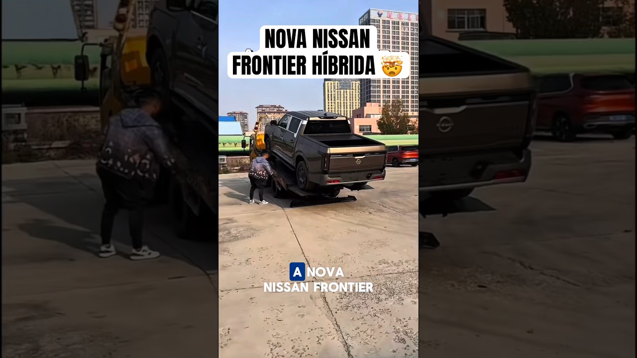 NOVA NISSAN FRONTIER 2027 HÍBRIDA 🚨 #frontier #pickup #frontier2027 #frontierhibrida #nissan